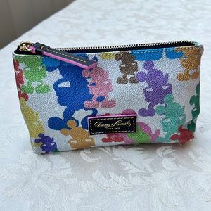 Downey & Bourke Mickey metallic cosmetic case 10th anniversary NEW